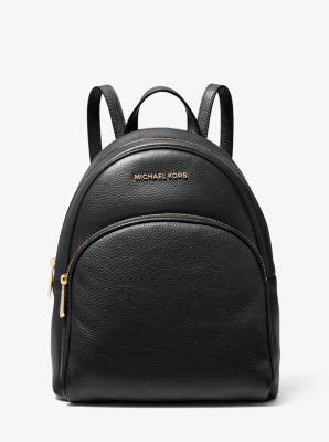 michael kors abbey leather backpack|Abbey Medium Pebbled Leather Backpack .